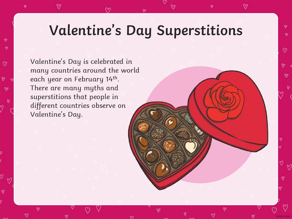 Valentine’s Day Superstitions