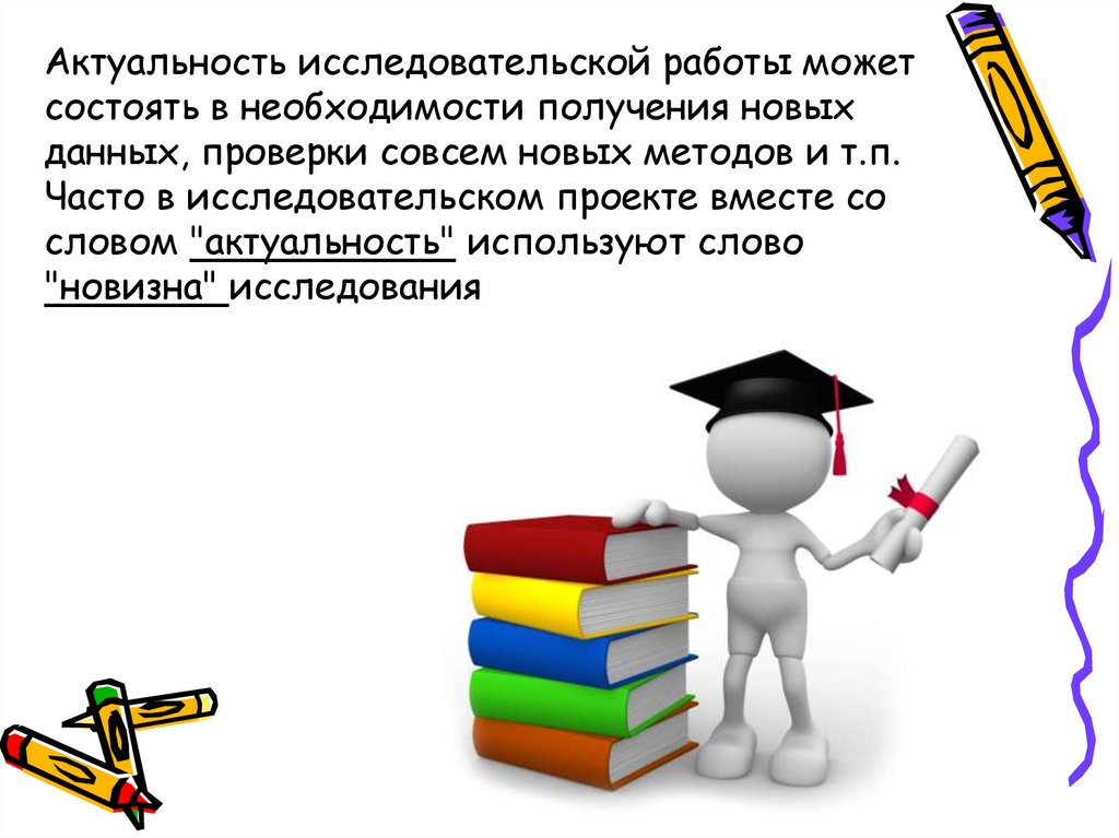 Как изобразить актуальность в презентации