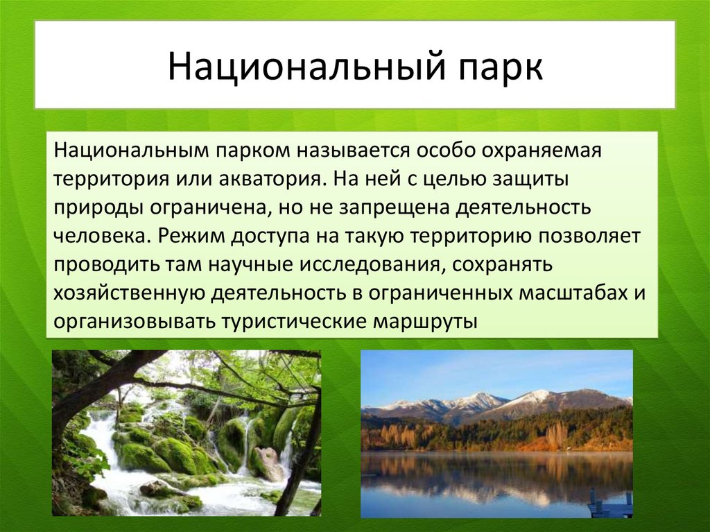 Доклад на тему особо охраняемые территории россии. Особо охраняемые природные территории национальный парк. Национальные парки ООПТ. Национальный парк это особо охраняемая территория. ООПТ национальный парк.