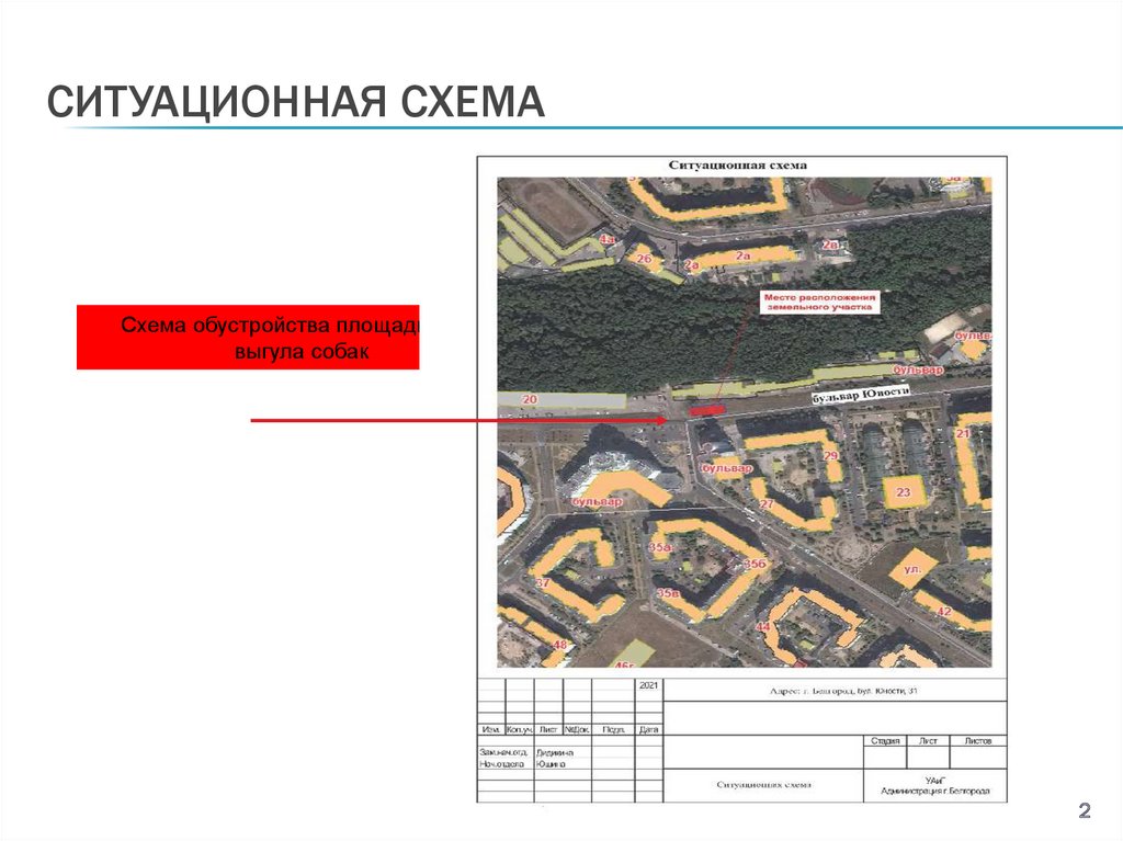 СИТУАЦИОННАЯ СХЕМА