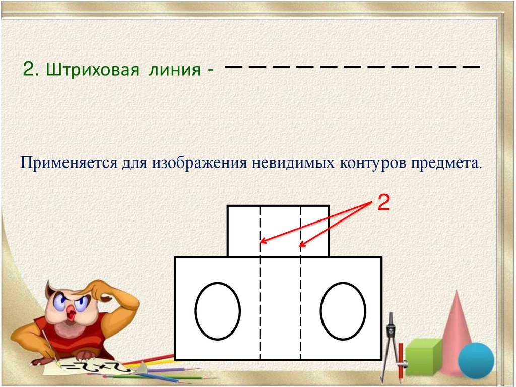 Линейное очертание предмета