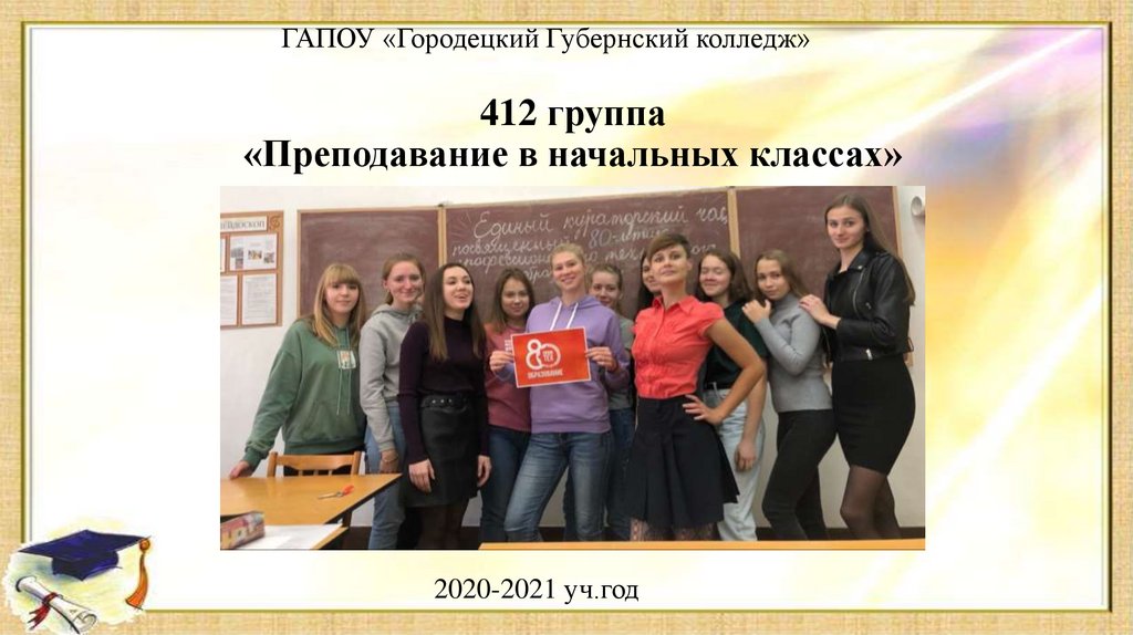 4 12 группа. ГАПОУ ГГК Городецкий Губернский колледж. Губернский колледж Преподавание в начальных классах. Преподавание в начальных классах презентация. Общежитие Городецкого губернского колледжа.