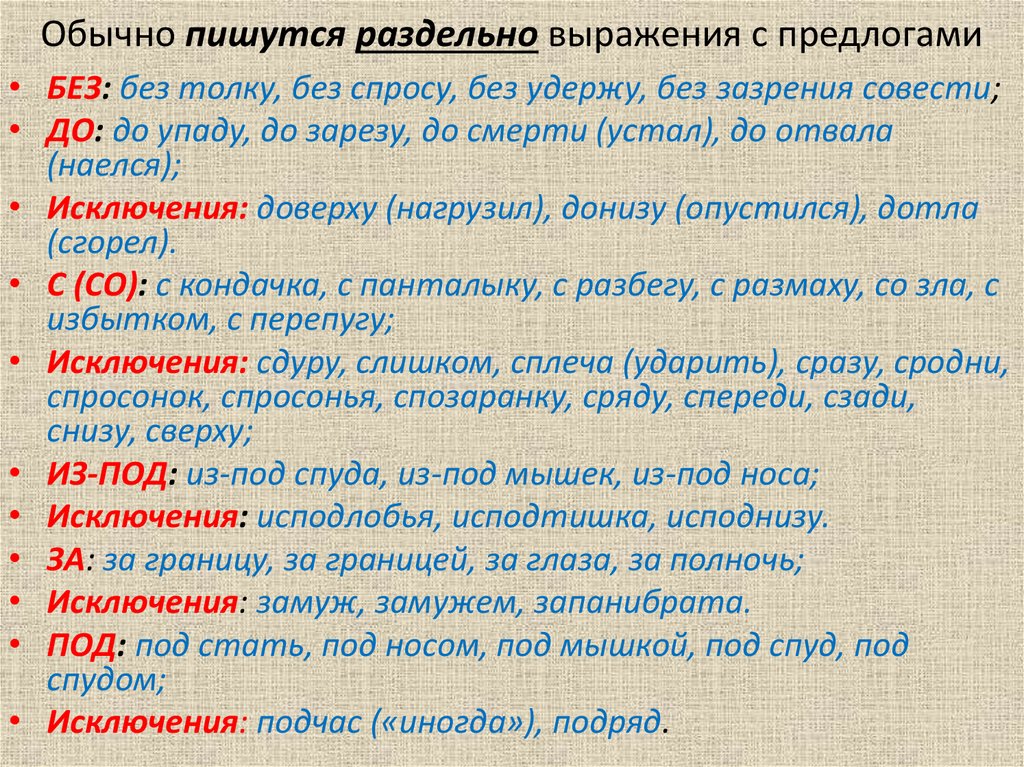 Наречия слитно раздельно через дефис упражнения