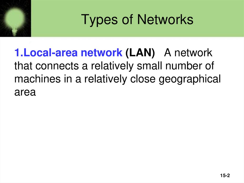 Types of Networks