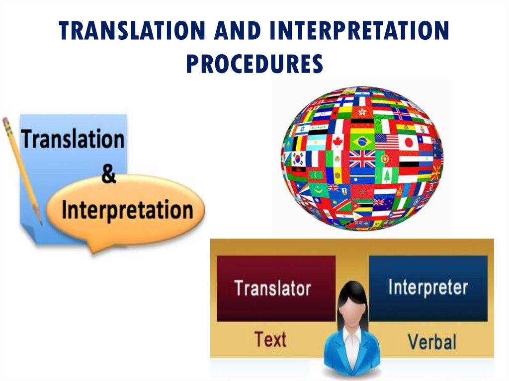 TRANSLATION AND INTERPRETATION PROCEDURES