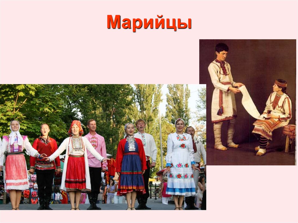 Занятия народов марийцев