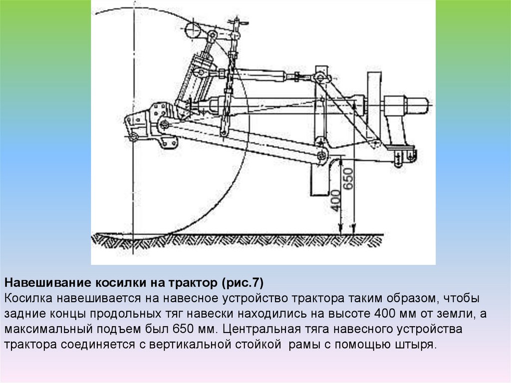 Кс 2 1 косилка схема