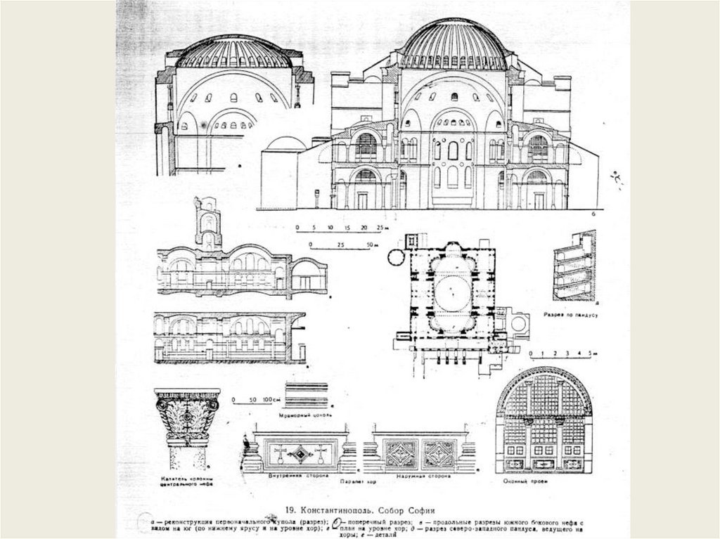 Схема храма святой софии