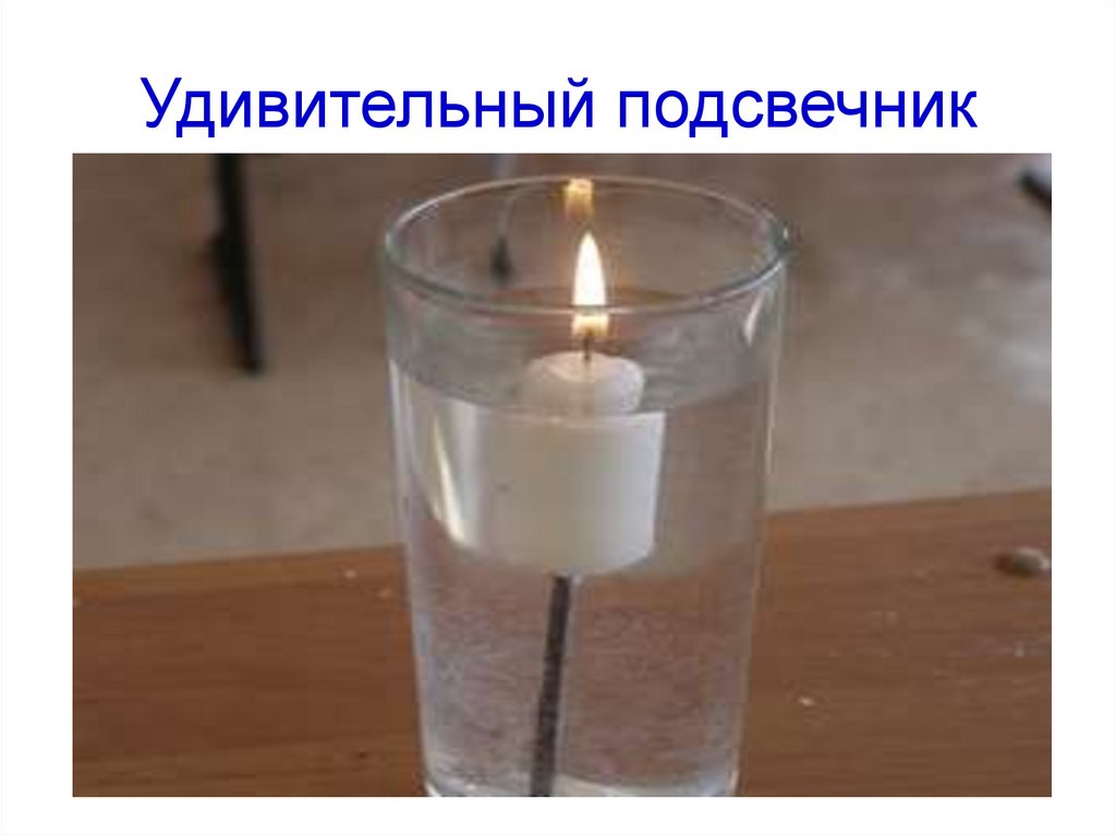 Удивительный подсвечник