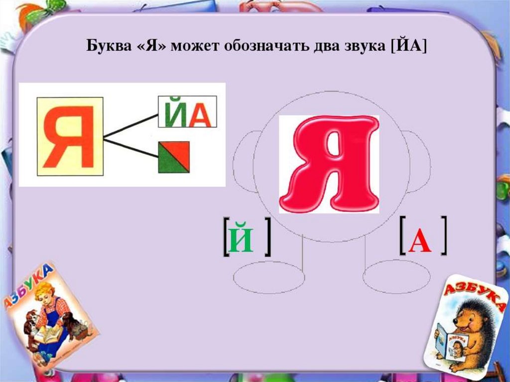 Знакомство с буквой и звуком с презентация