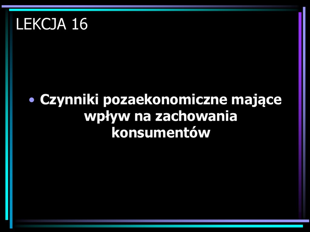 LEKCJA 16