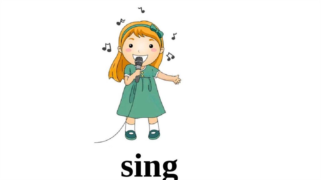 We can sing. Девочка поет иллюстрация. Петь по английски. Sing на английском. Девочка поет рисунок.