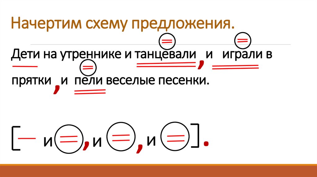 1 простое предложение с однородными