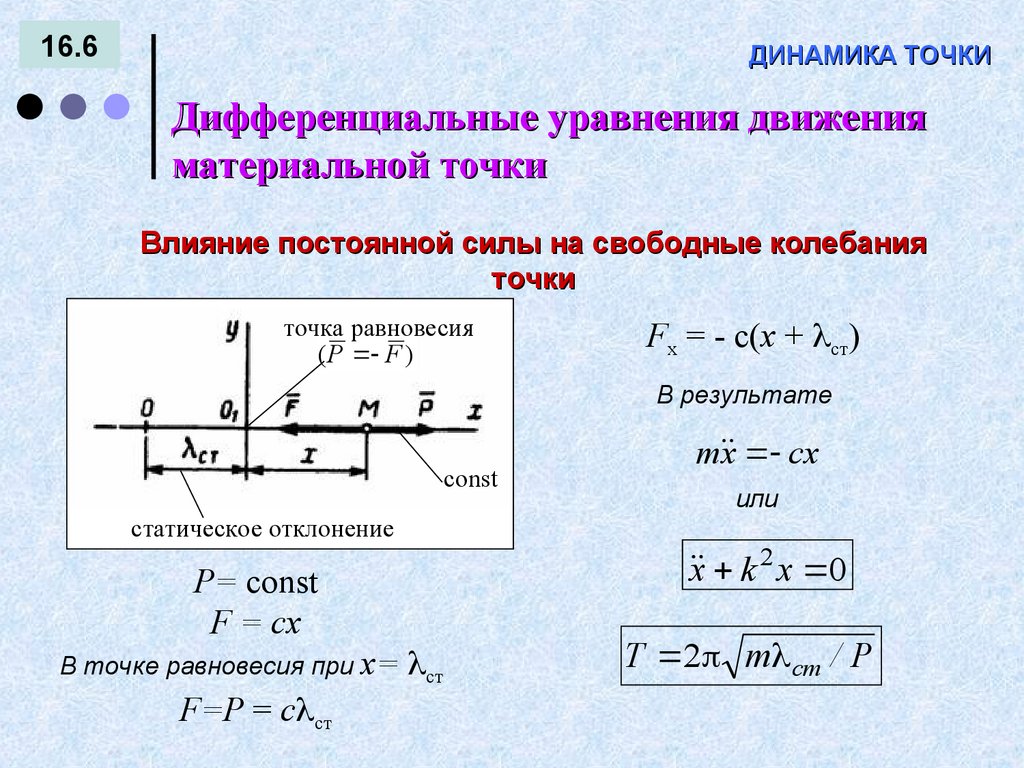 динамическое уравнение движения. динамика материальной точки. законы динамики материальной точки. задачи динамики техническая механика. динамика точки задачи.