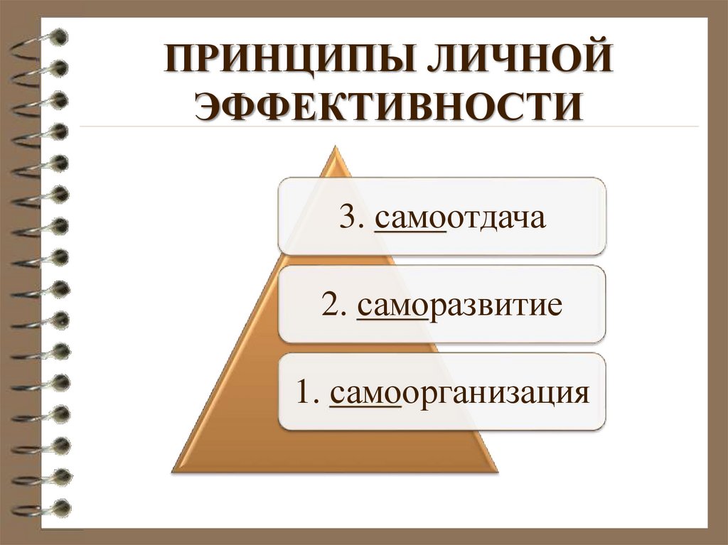 Персональные принципы