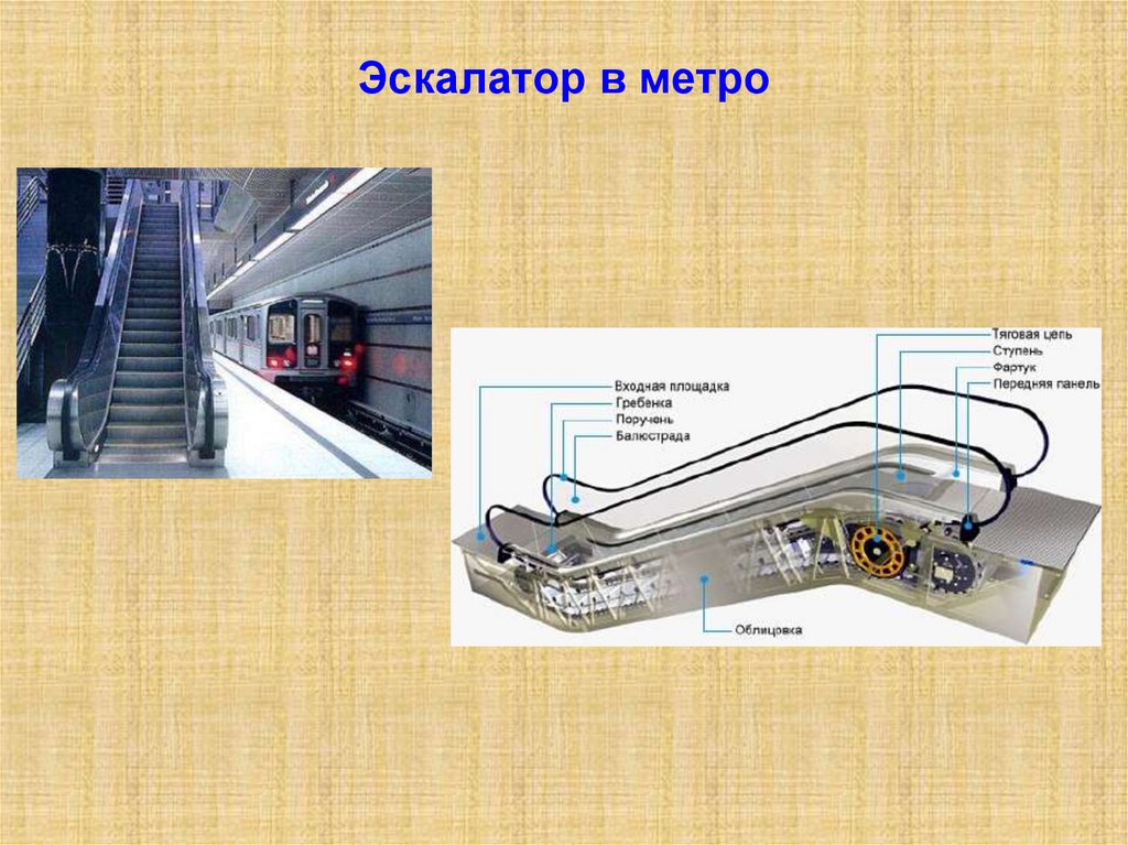 Эскалатор метрополитена безопасность