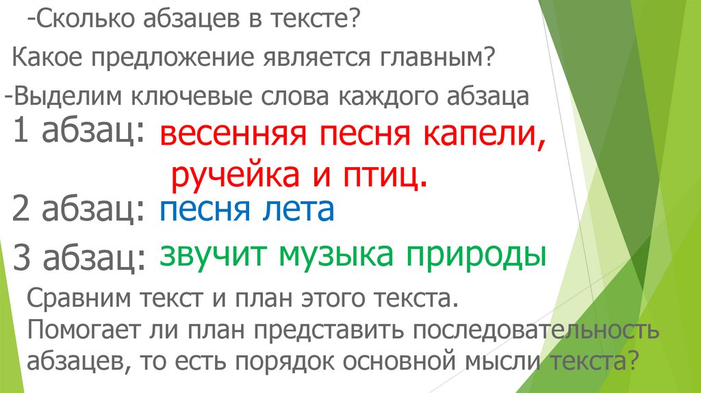 Музыка план текст