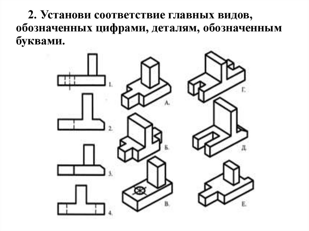 Чертеж в трех плоскостях 4 буквы сканворд