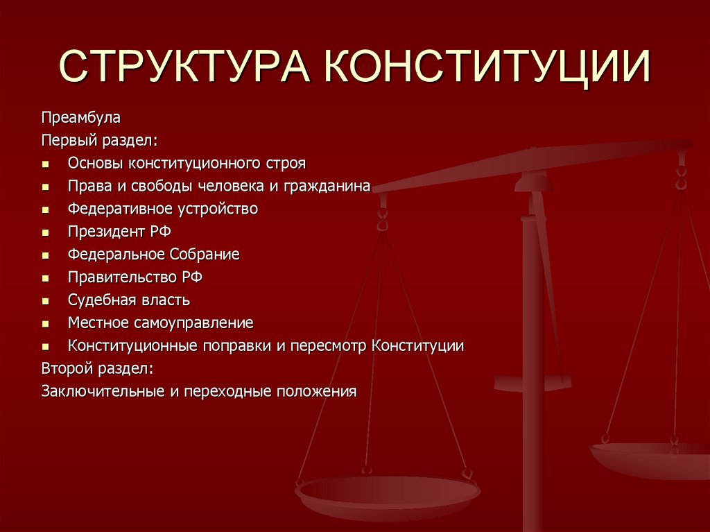 Основные функции правовых органов
