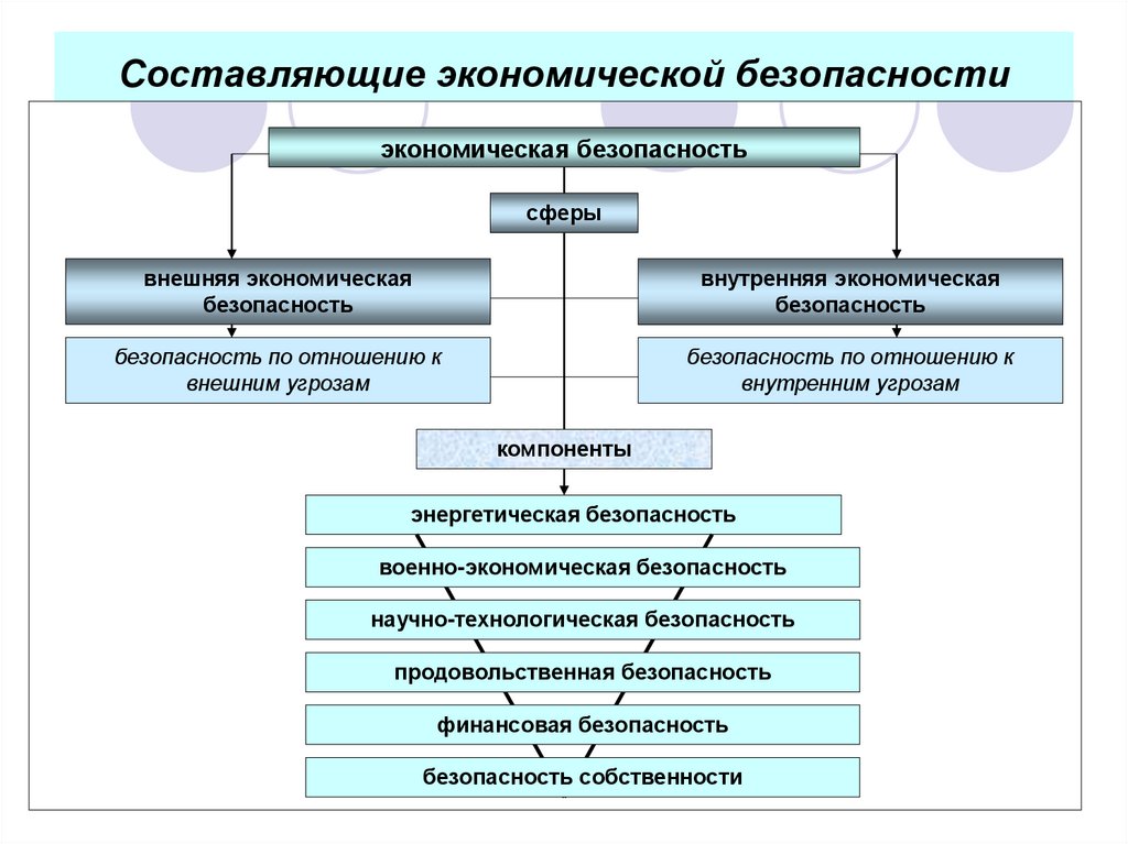 Основы экономической безопасности российской федерации
