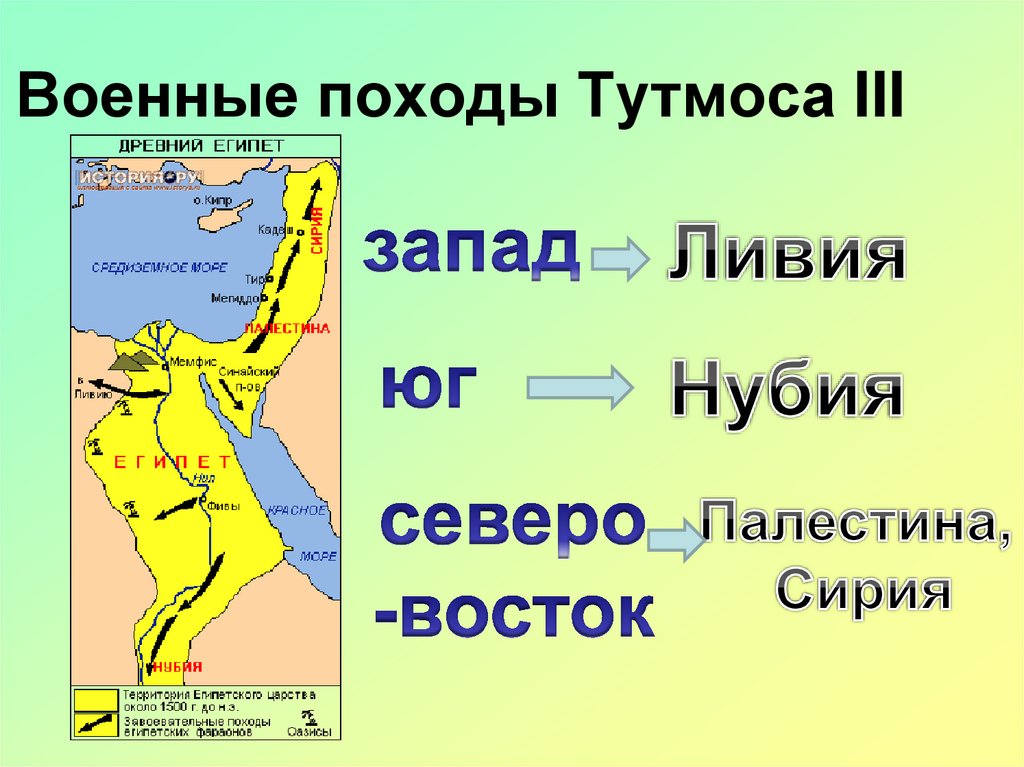 Военные походы Тутмоса III