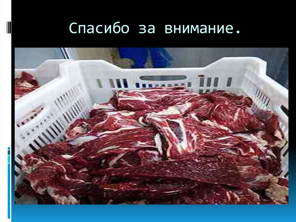 Обвалка мяса - online presentation