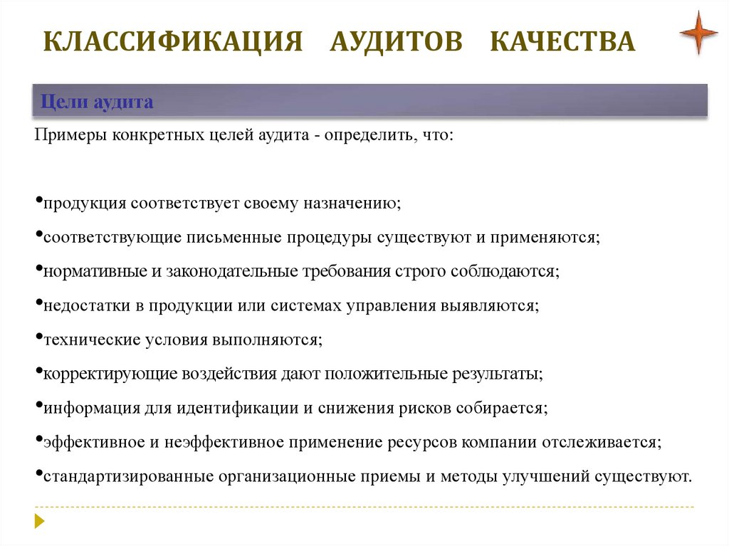 Основные качества целей. Цель внутреннего аудита СМК. План аудита по качеству. Задачи аудита СМК. Качество проведения аудита.