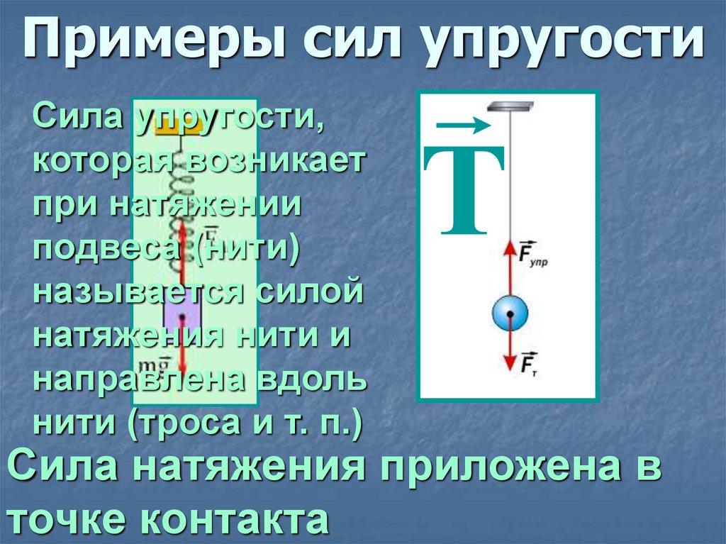 Сила упругости фото