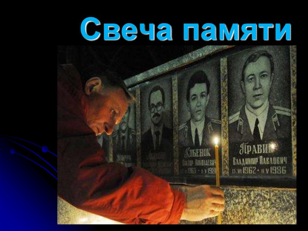 Свеча памяти