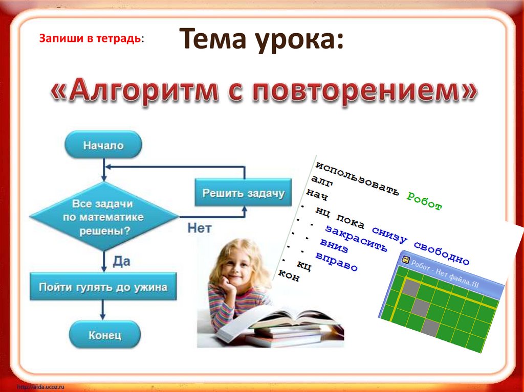 Тема урока: