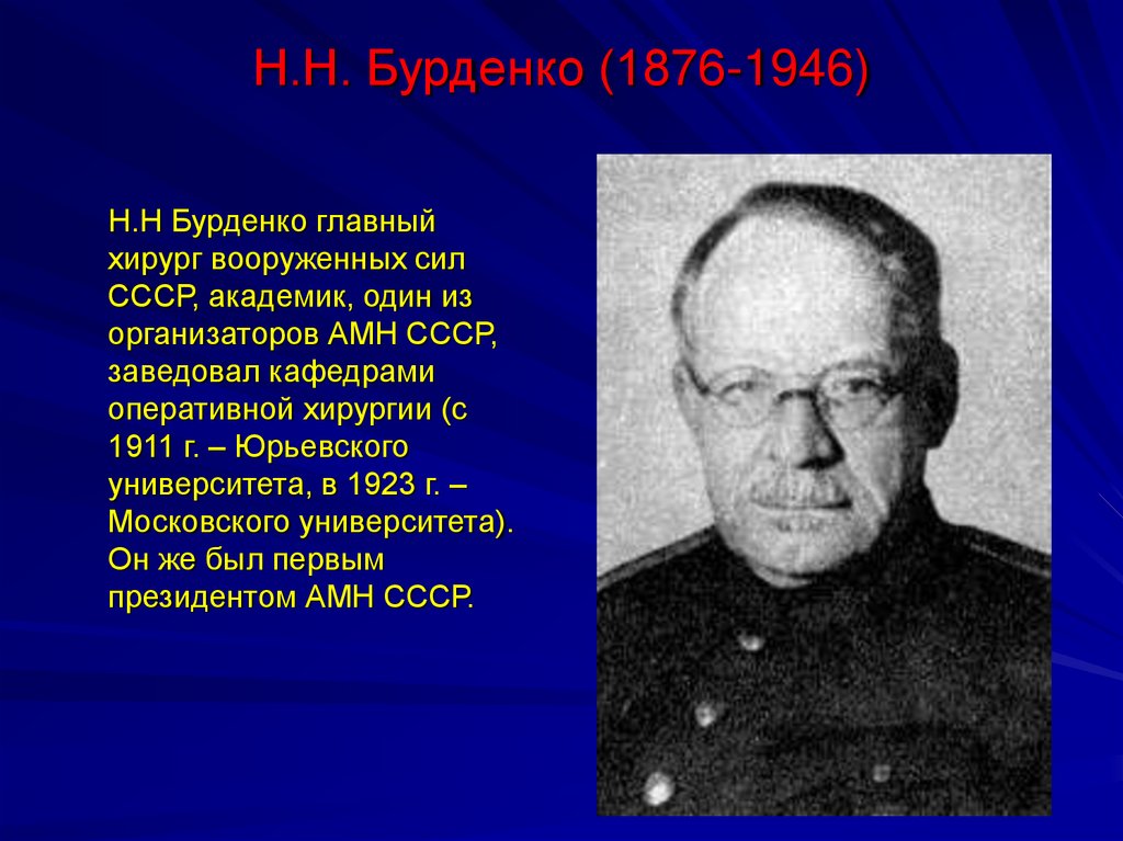 Пирогов как основоположник оперативной хирургии и топографической анатомии