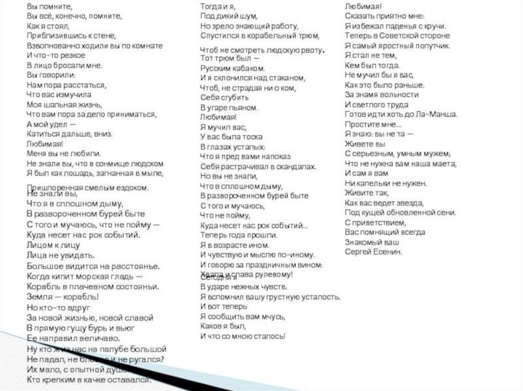 Вы помните вы все. Есенин письмо к женщине стих текст. Письмо Есенина к женщине. Стих Есенина письмо к женщине текст. Стихотворение Есенина письмо к женщине текст.