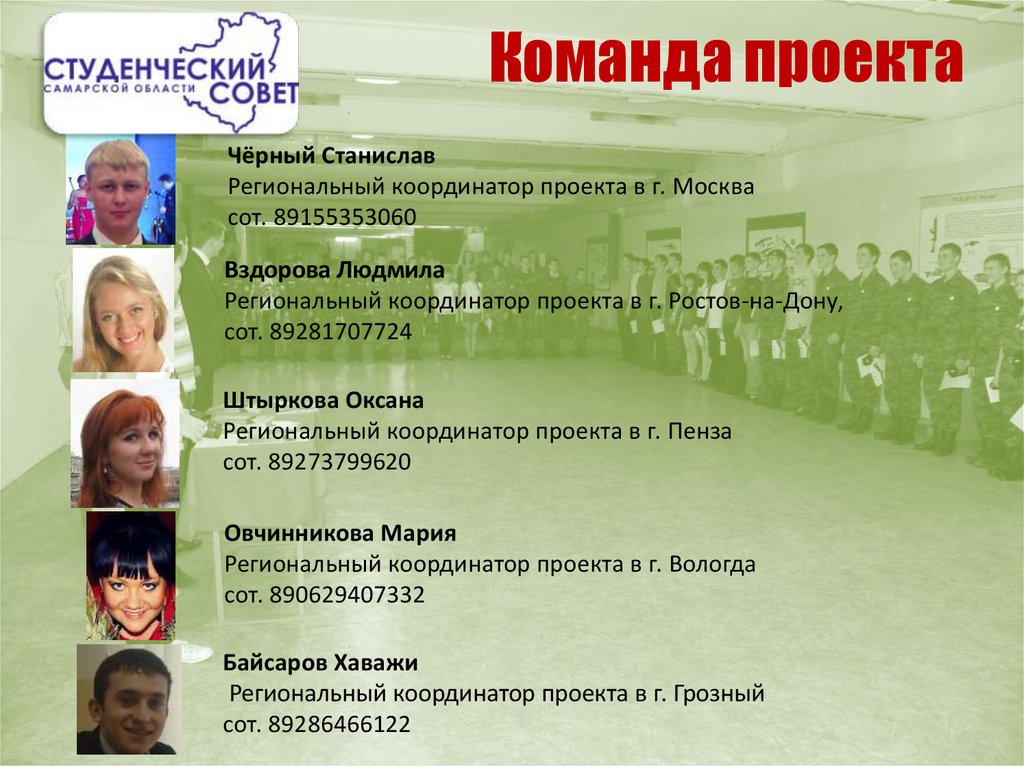 Команда проекта