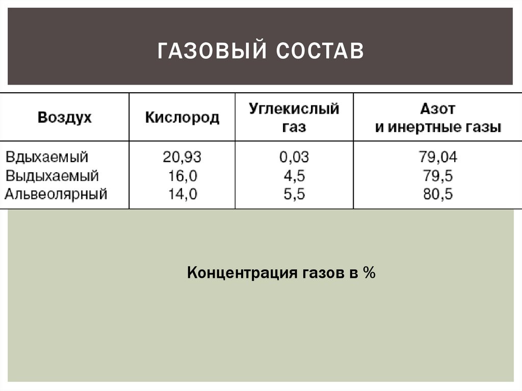 Газовый состав