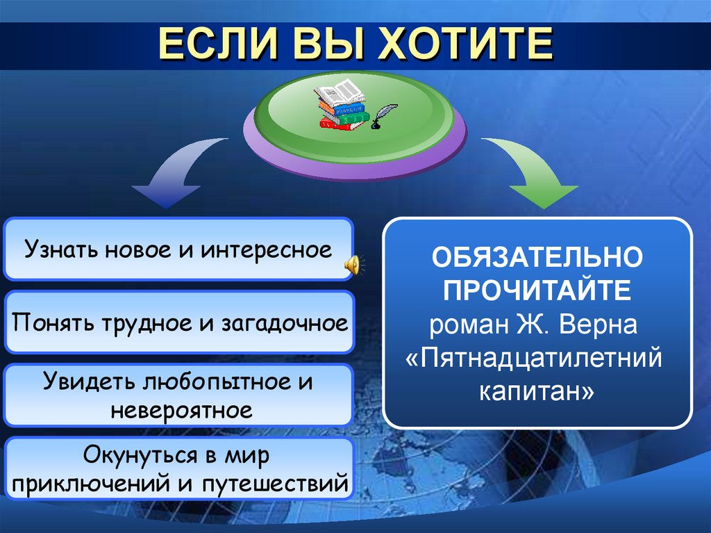 ЕСЛИ ВЫ ХОТИТЕ