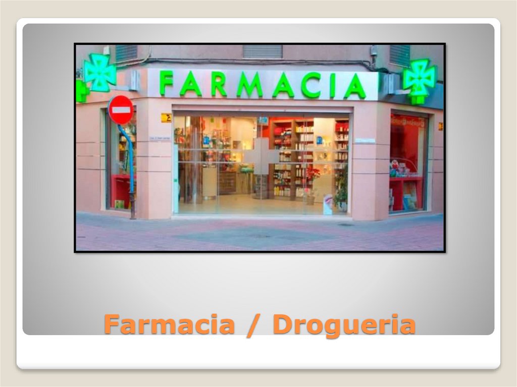 Farmacia / Drogueria