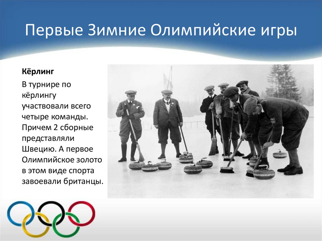 Первые Зимние Олимпийские игры