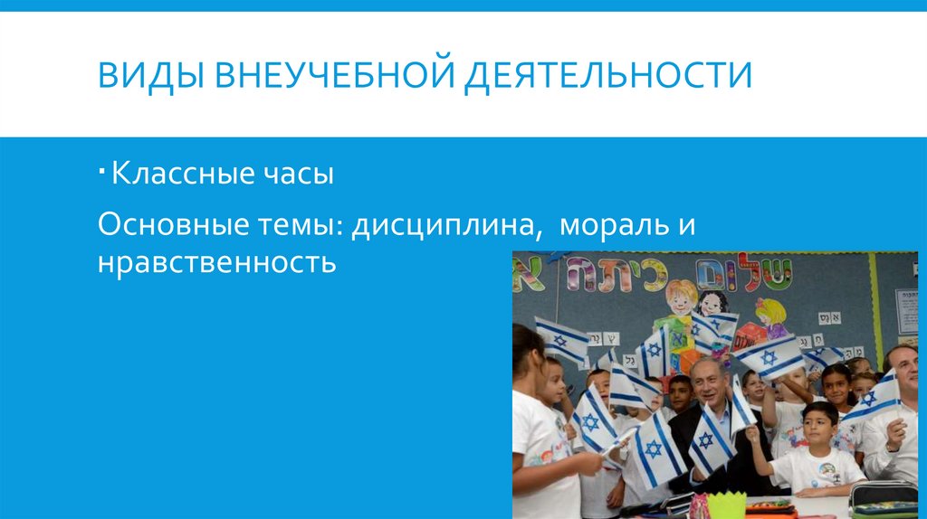 Виды внеучебной деятельности