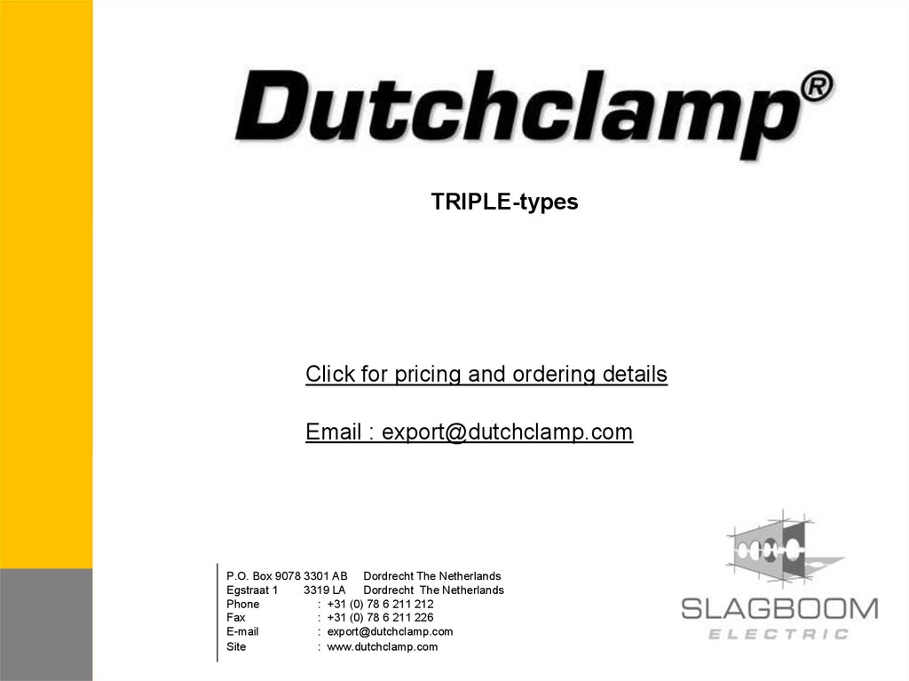 Dutchclamp®