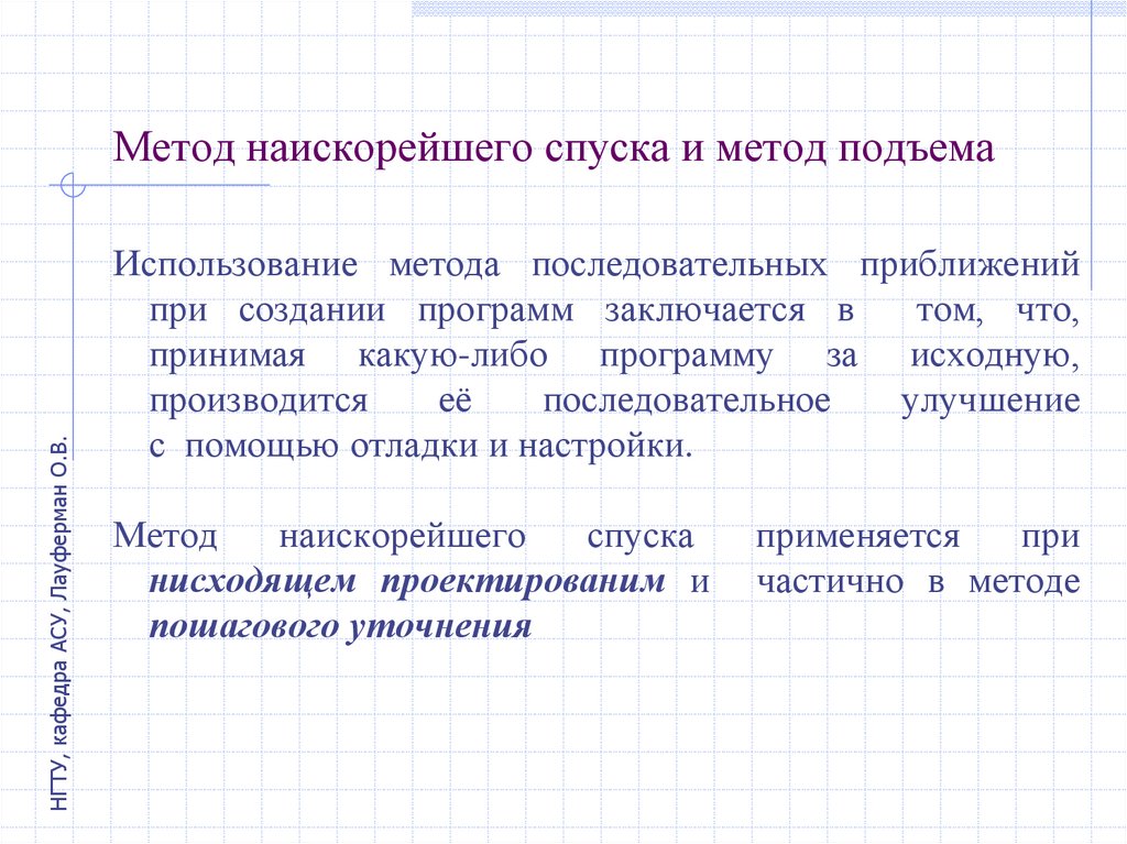 Алгоритмы построение и анализ