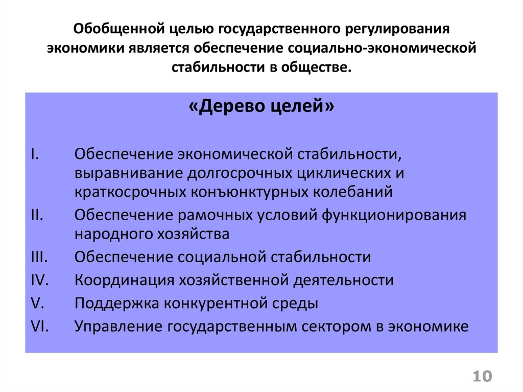 В основе государственной экономики лежит