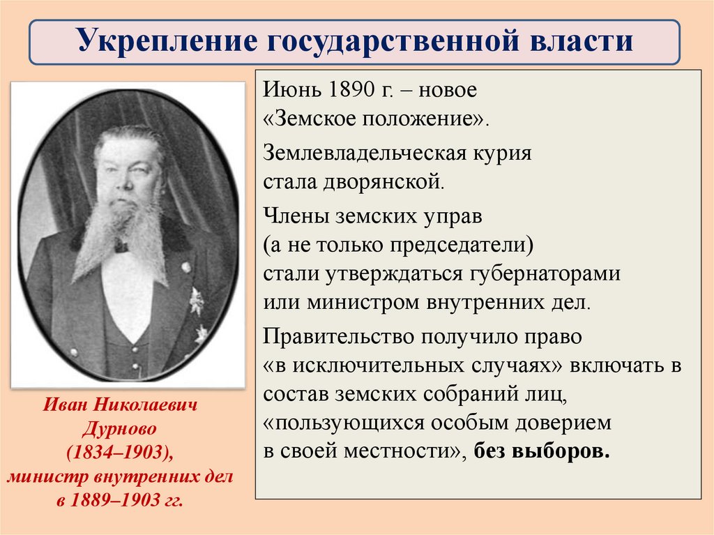 Александр третий особенности внутренней политики презентация 9 класс