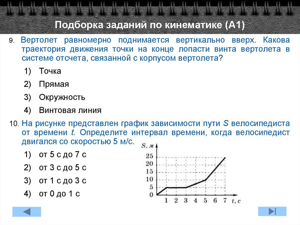 9 класс кинематика презентация