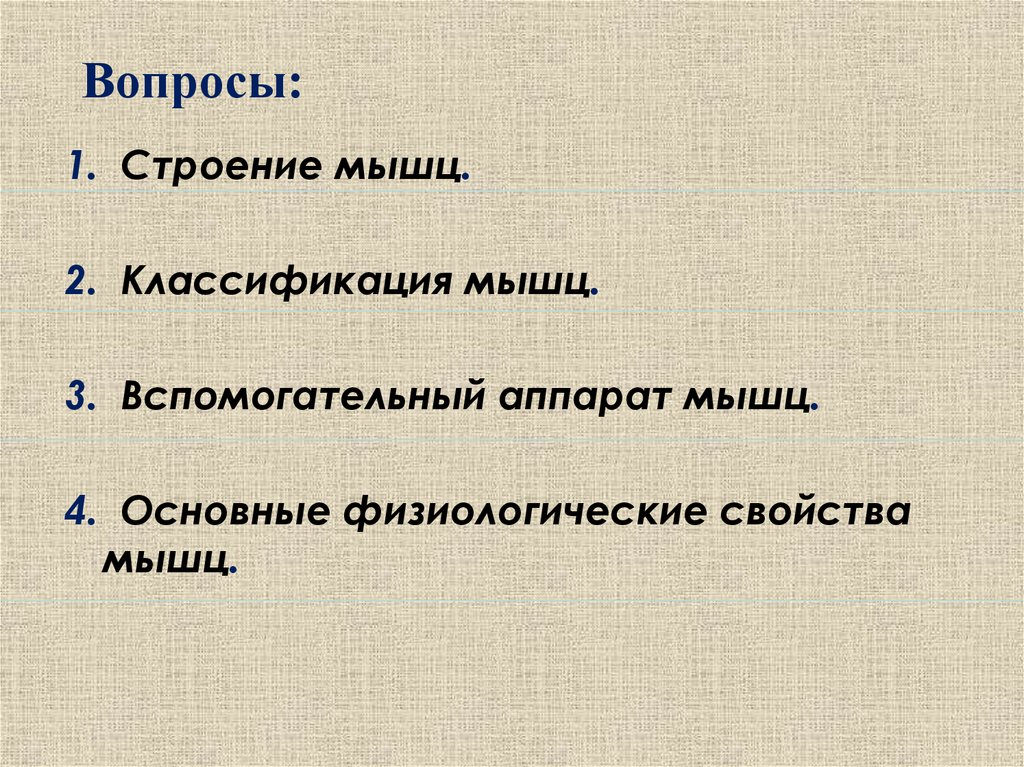 Вопросы: