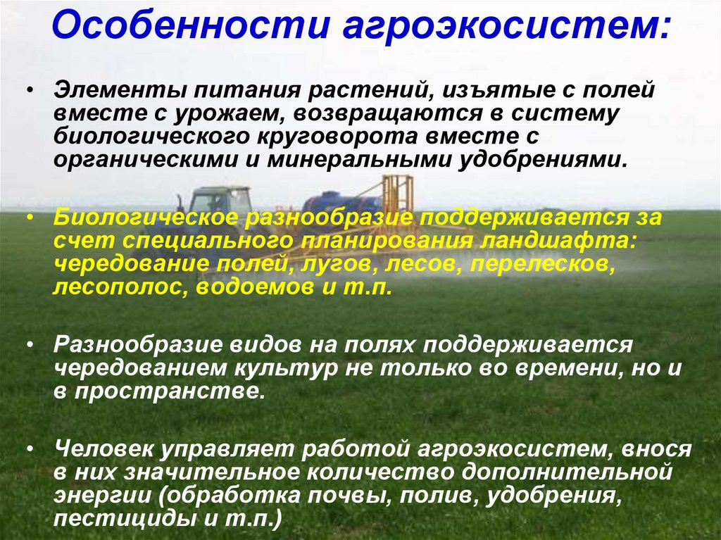 Презентация агроценозы и агроэкосистемы 11 класс