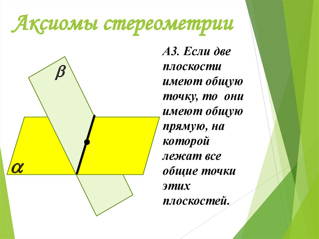 Стереометрия - презентация онлайн