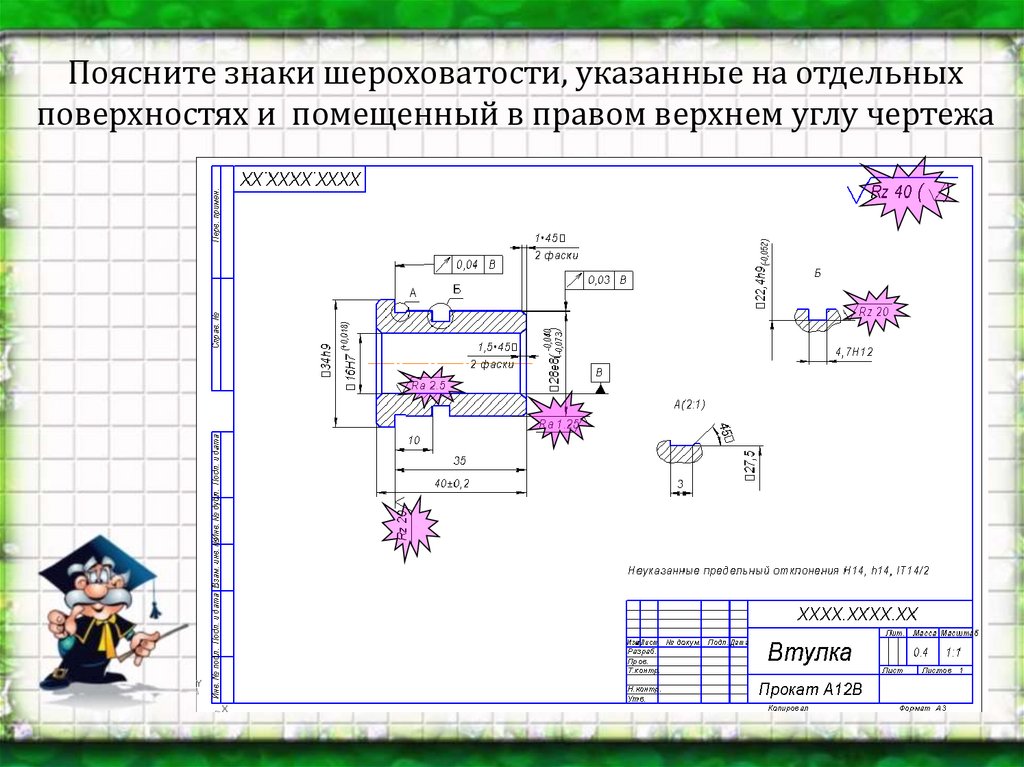 Азы чтения чертежей