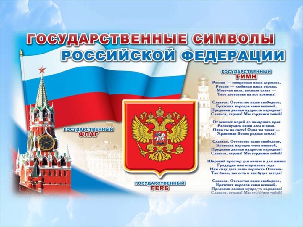 Презентация славные символы россии