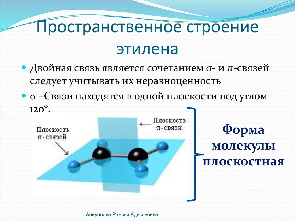 Пространственное строение