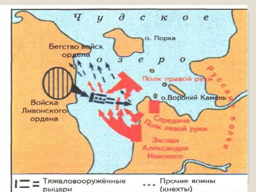 Ледовое побоище карта